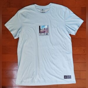 Adidas New York Tee Blue Tint Size L NWOT